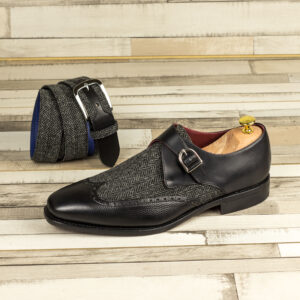 Modern Single Monk shoes style