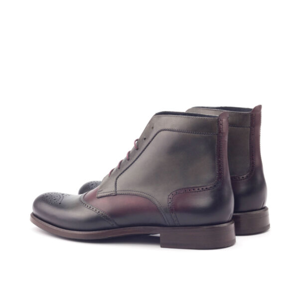 Women's Lace Up Brogue Boot - Image 3