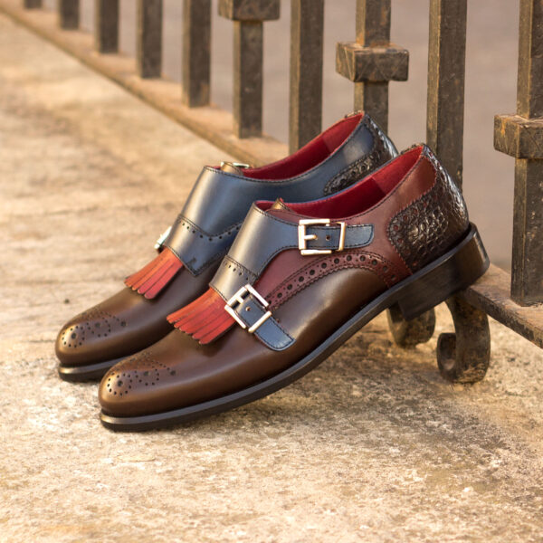 Loafer Kiltie Monk Strap